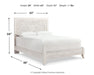 Paxberry Queen Panel Bed with Mirrored Dresser Factory Furniture Mattress & More - Online or In-Store at our Phillipsburg Location Serving Dayton, Eaton, and Greenville. Shop Now.