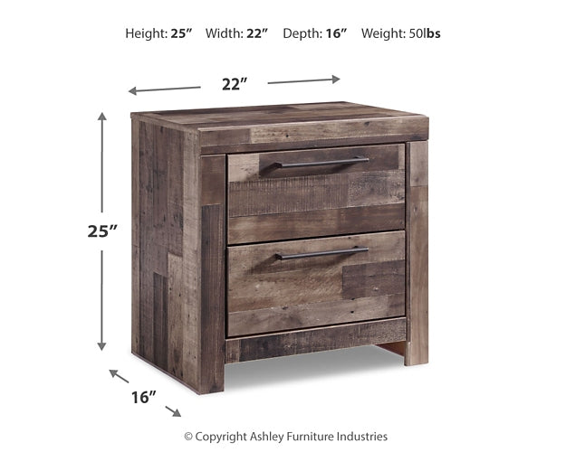 Derekson Queen Panel Bed with Mirrored Dresser and Nightstand Factory Furniture Mattress & More - Online or In-Store at our Phillipsburg Location Serving Dayton, Eaton, and Greenville. Shop Now.