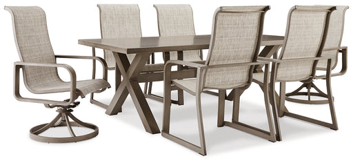 Beach Front Outdoor Dining Table and 6 Chairs Factory Furniture Mattress & More - Online or In-Store at our Phillipsburg Location Serving Dayton, Eaton, and Greenville. Shop Now.