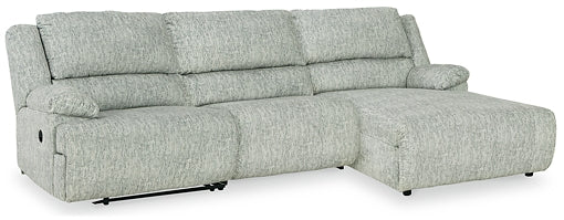 McClelland 3-Piece Reclining Sectional with Chaise Factory Furniture Mattress & More - Online or In-Store at our Phillipsburg Location Serving Dayton, Eaton, and Greenville. Shop Now.