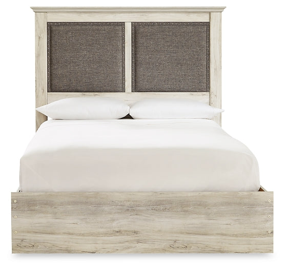 Cambeck Queen Upholstered Panel Bed with Mirrored Dresser, Chest and Nightstand Factory Furniture Mattress & More - Online or In-Store at our Phillipsburg Location Serving Dayton, Eaton, and Greenville. Shop Now.
