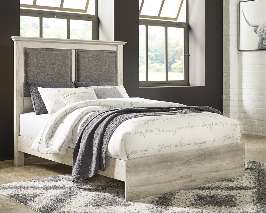 Cambeck King Upholstered Panel Bed with Mirrored Dresser, Chest and Nightstand Factory Furniture Mattress & More - Online or In-Store at our Phillipsburg Location Serving Dayton, Eaton, and Greenville. Shop Now.