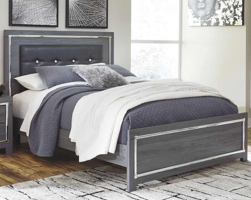 Lodanna Queen Panel Bed with Mirrored Dresser and Nightstand Factory Furniture Mattress & More - Online or In-Store at our Phillipsburg Location Serving Dayton, Eaton, and Greenville. Shop Now.