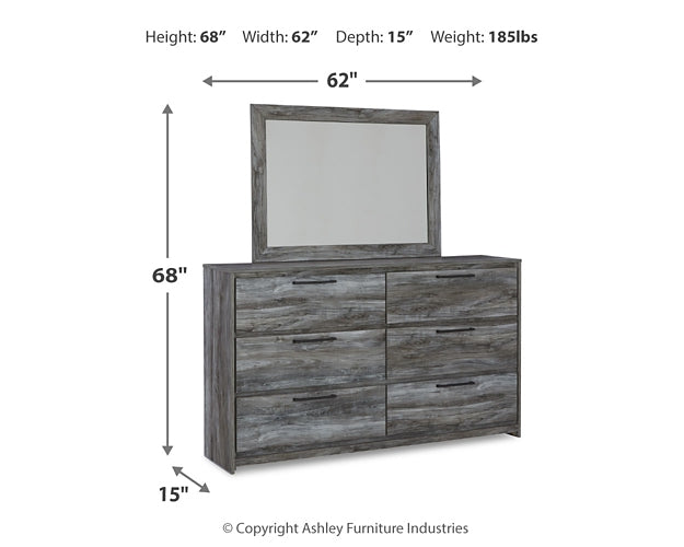 Baystorm King Panel Bed with Mirrored Dresser Factory Furniture Mattress & More - Online or In-Store at our Phillipsburg Location Serving Dayton, Eaton, and Greenville. Shop Now.