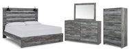 Baystorm King Panel Bed with Mirrored Dresser and Chest Factory Furniture Mattress & More - Online or In-Store at our Phillipsburg Location Serving Dayton, Eaton, and Greenville. Shop Now.