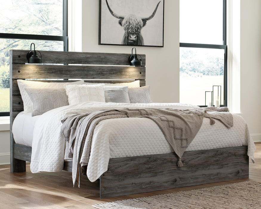 Baystorm King Panel Bed with Mirrored Dresser and 2 Nightstands Factory Furniture Mattress & More - Online or In-Store at our Phillipsburg Location Serving Dayton, Eaton, and Greenville. Shop Now.