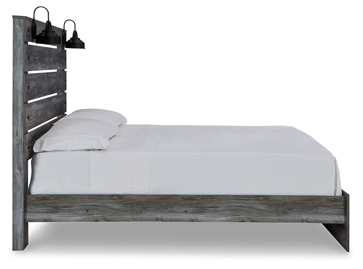 Baystorm Queen Panel Bed with Mirrored Dresser Factory Furniture Mattress & More - Online or In-Store at our Phillipsburg Location Serving Dayton, Eaton, and Greenville. Shop Now.