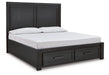 Foyland Queen Panel Storage Bed with Mirrored Dresser and 2 Nightstands Factory Furniture Mattress & More - Online or In-Store at our Phillipsburg Location Serving Dayton, Eaton, and Greenville. Shop Now.