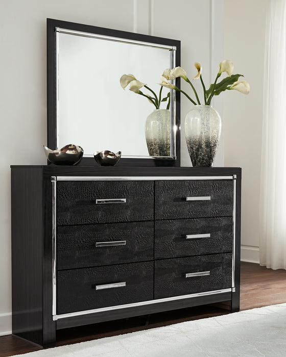 Kaydell King Upholstered Panel Storage Bed with Mirrored Dresser, Chest and Nightstand Factory Furniture Mattress & More - Online or In-Store at our Phillipsburg Location Serving Dayton, Eaton, and Greenville. Shop Now.