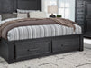 Foyland California King Panel Storage Bed with Mirrored Dresser, Chest and Nightstand Factory Furniture Mattress & More - Online or In-Store at our Phillipsburg Location Serving Dayton, Eaton, and Greenville. Shop Now.