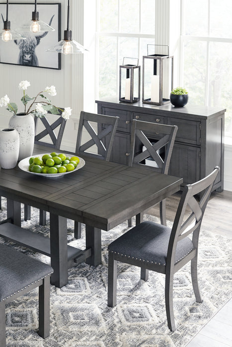 Myshanna Dining Table and 4 Chairs Factory Furniture Mattress & More - Online or In-Store at our Phillipsburg Location Serving Dayton, Eaton, and Greenville. Shop Now.