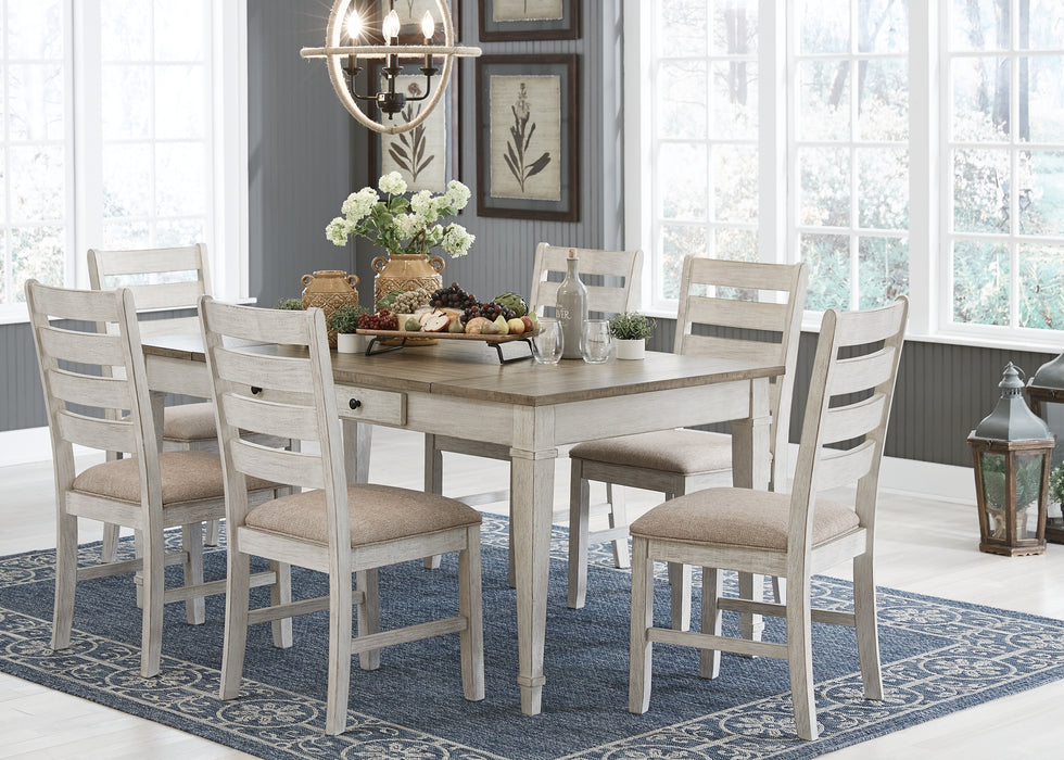 Skempton Dining Table and 6 Chairs Factory Furniture Mattress & More - Online or In-Store at our Phillipsburg Location Serving Dayton, Eaton, and Greenville. Shop Now.